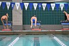 Swim vs Bentley  Wheaton College Swimming & Diving vs Bentley University. - Photo by Keith Nordstrom : Wheaton, Swimming & Diving